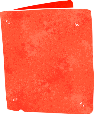 Bir insan tarafından çizilmiş karton.