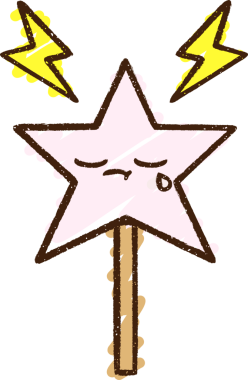 Bir insan tarafından çizilen sihirli değnek tebeşiri