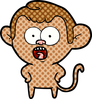 Bir insan tarafından çizilmiş bir karikatür.