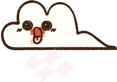 Bir insan tarafından çizilen Fırtına Bulutu Tebeşiri