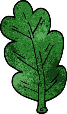 Bir insan tarafından çizilmiş karalama yaprağı.