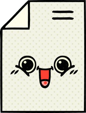 bir insan tarafından çizilmiş bir kağıt parçasının karikatürü.