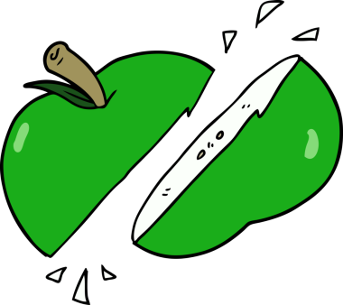 Bir insan tarafından çizilmiş çizgi film.