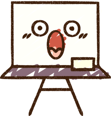 Bir insan tarafından çizilen Beyaz Tahta Tebeşiri