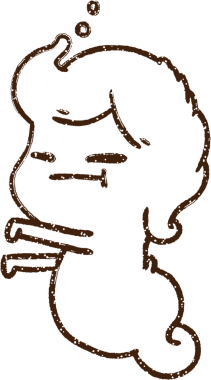 Bir insan tarafından çizilen yüzen hayalet kömürü.