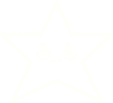 Bir insan tarafından çizilen Yıldız Tebeşiri