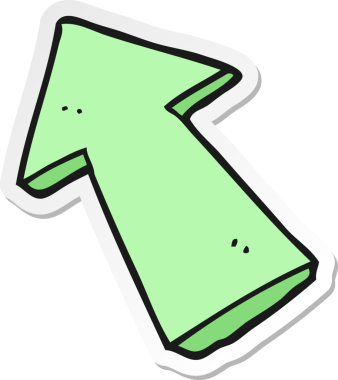 Bir insan tarafından çizilmiş bir çizgi filmin çıkartması.