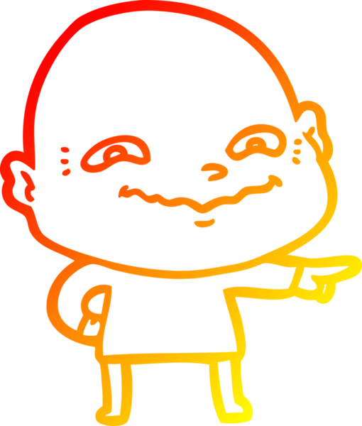 Bir insan tarafından çizilmiş ürkütücü bir çizgi film çizimi.