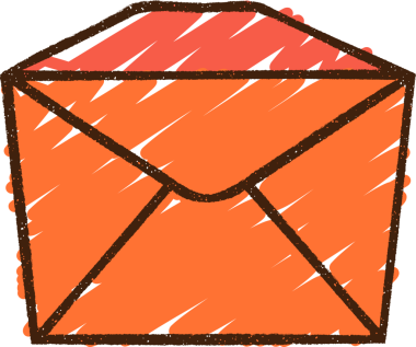 Bir insan tarafından çizilen ambalajlanmış Şimdiki Tebeşir Çizimi