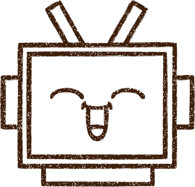 Robot Kömür Bir insan tarafından çizilmiş