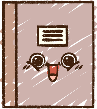 Bir insan tarafından çizilmiş Kitap Tebeşiri