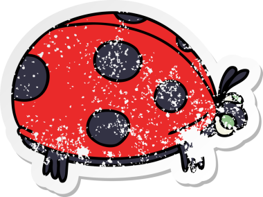 Bir insan tarafından çizilmiş garip bir el çiziminin sıkıntılı çıkartması.