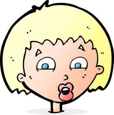 bir insan tarafından çizilmiş şok edici bir çizgi film.