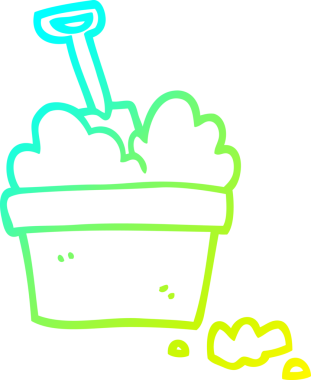 Bir insan tarafından çizilmiş bir karikatür çizimi.