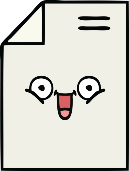 Bir insan tarafından çizilmiş bir kağıt karikatürü.