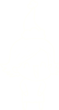 Bir insan tarafından çizilen Noel Kadın Tebeşiri