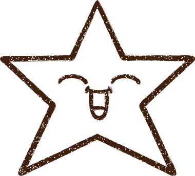 Bir insan tarafından çizilen Yıldız Kömürü Çizimi