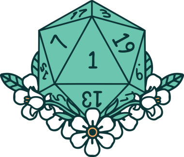 Retro Dövme Tarzı Doğal Zarlar Bir insan tarafından çizilmiş çiçek elementleri ile yuvarlanır