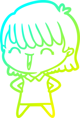 Bir insan tarafından çizilmiş bir karikatür kadın çizimi.