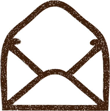 Bir insan tarafından çizilmiş Posta Sembolü Kömür Çizimi