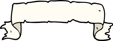 Bir insan tarafından çizilmiş karalama tomarı.