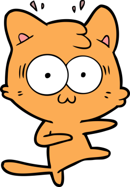 Bir insan tarafından çizilmiş bir çizgi film.