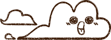 Bir insan tarafından çizilmiş bulut kömürü çizimi