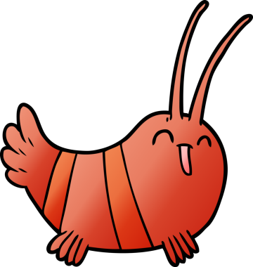 bir insan tarafından çizilmiş kerevit karikatürü