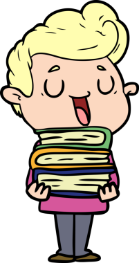 Bir insan tarafından çizilmiş mutlu çizgi film adamı.