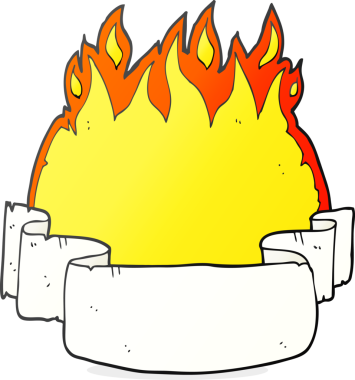 Bir insan tarafından karikatür afişi çizilmiş.