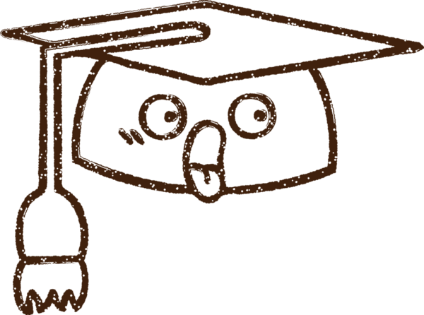 Mezuniyet Kapağı Kömür Çizimi Bir insan tarafından çizildi