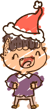 Bir insan tarafından çizilen Noel Adam Tebeşiri