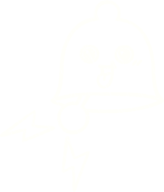 Çalan Zil Tebeşiri Bir insan tarafından çizilmiş