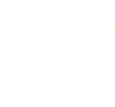 Bir insan tarafından çizilmiş marihuana Yaprak Tebeşiri