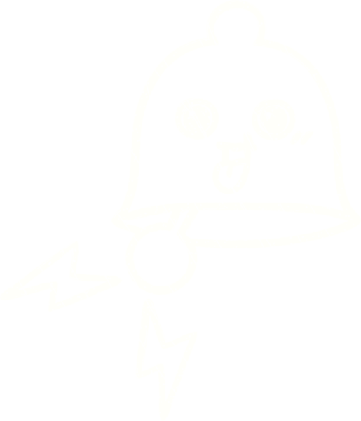 Çalan Zil Tebeşiri Bir insan tarafından çizilmiş