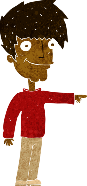 Bir insan tarafından çizilmiş mutlu adam çizgi filmi.