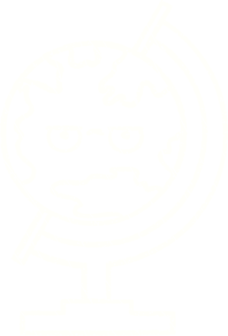 Bir insan tarafından çizilen Dünya Tebeşiri