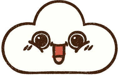 Bir insan tarafından çizilen Mutlu Bulut Tebeşiri