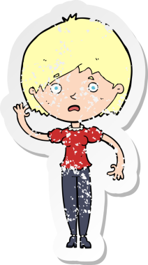 Bir insan tarafından çizilmiş sallanan bir karikatürün gerilimli yapıştırması.