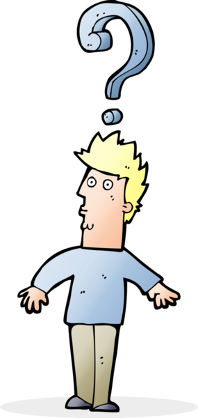 Bir insan tarafından çizilmiş, kafası karışmış bir adam.