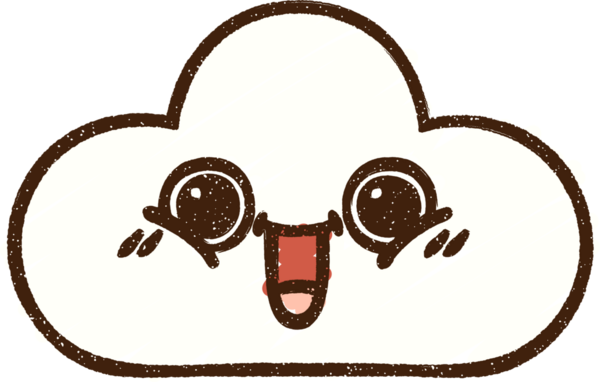 Bir insan tarafından çizilen Mutlu Bulut Tebeşiri