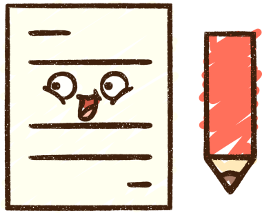 Bir insan tarafından çizilen Kağıt Tebeşir