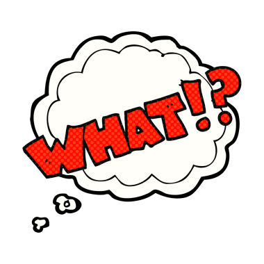 Serbest çizilmiş düşünce balonu karikatürü ne diye bağırıyor? Bir insan tarafından çizilmiş.