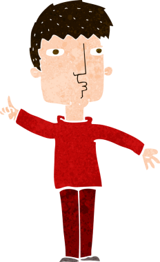 bir insan tarafından çizilmiş çizgi film adam yükseltme noktası