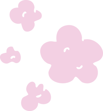 Bir insan tarafından çizilmiş garip karikatür bulutları.