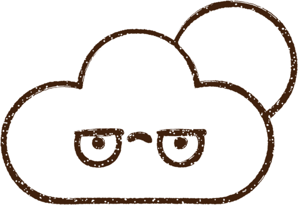 Bir insan tarafından çizilmiş bulut kömürü çizimi