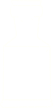 Bir insan tarafından çizilen mantarlı Şişe Tebeşiri