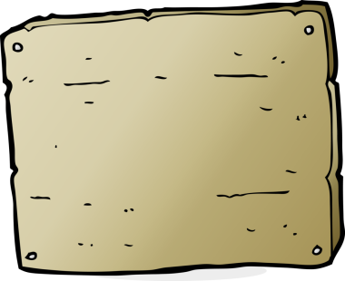 Bir insan tarafından çizilmiş ahşap tahta.