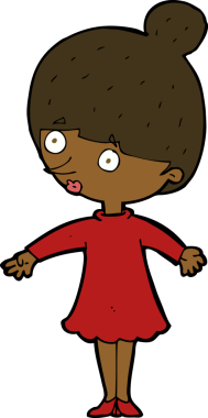 Bir insan tarafından çizilmiş bir karikatür.