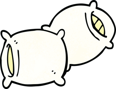 Bir insan tarafından çizilmiş karalama yastığı.